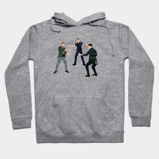 Tim, Dim, & Jake | The Rookie Hoodie by gottalovetherookie